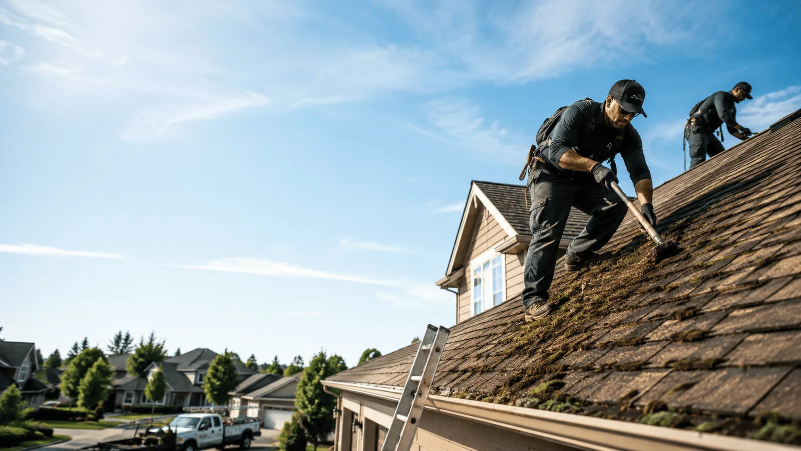 Roof Moss Removal in Tetonia, ID near me